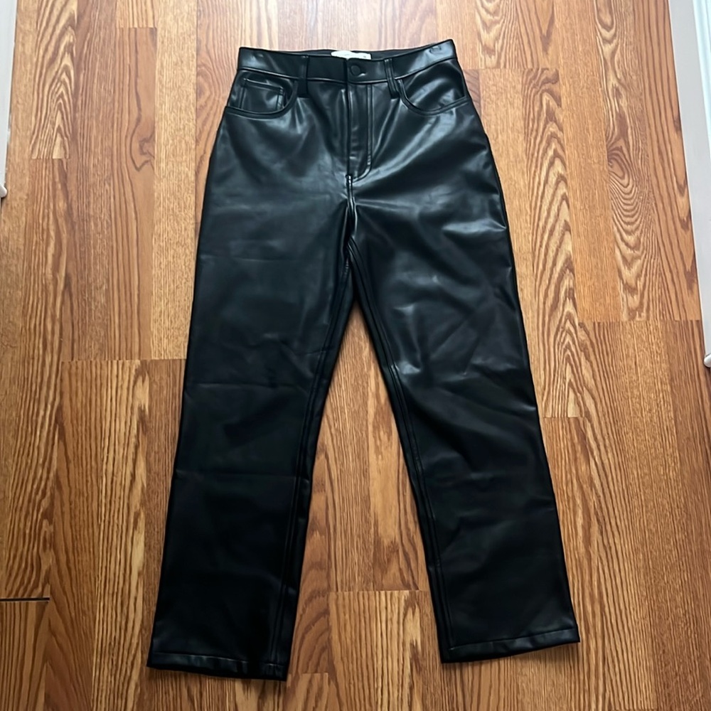 Abercrombie & Fitch Vegan Leather Pants